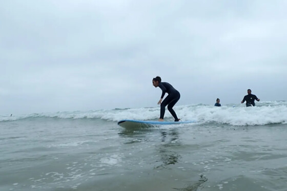 Três aulas de surf ou bodyboard para 1 by Praia Grande Surf School em Sintra (Lisboa)