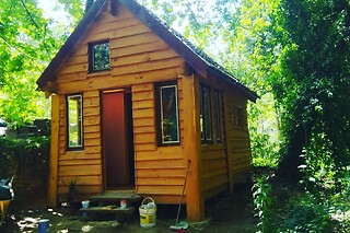 Uma noite em Casa Ecológica para 4 em Eco-Hostel Quinta das Relvas em Branca (Aveiro)