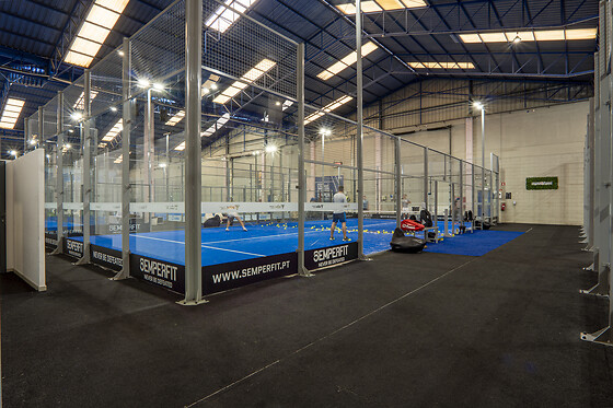 Aula de Padel individual num dos maiores centros do país | ABC Indoor Padel - Sintra