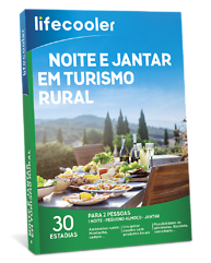 Noite e jantar em turismo rural