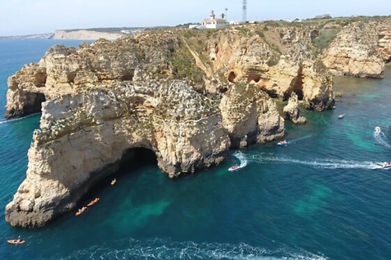Passeio de barco às grutas da Ponta da Piedade para 2 com a Boatrips | Lagos (Faro)