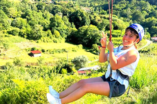 Arborismo e rapel para 4 em Time Out Parque Aventura em Ponte de Lima (Viana do Castelo)