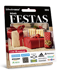 Cartão Boas Festas