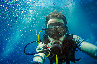 Batismo de mergulho no Algarve em piscina e mar | Para 1 pessoa - 4h | Open Waters (Quarteira)