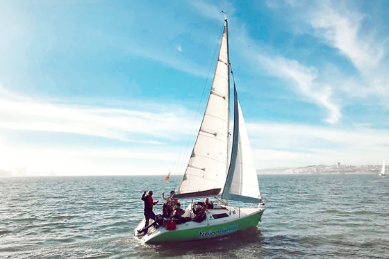 Curso de iniciação à Vela | Treino de Mar em Lisboa
