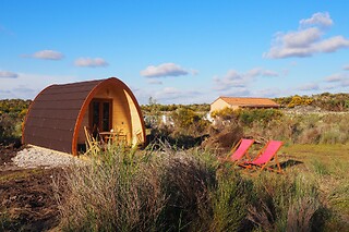 Duas noites em Camping Pod ou Refúgio do Cancho para 2 em Quinta do Maral Espaço Naturista em Marvão (Portalegre)
