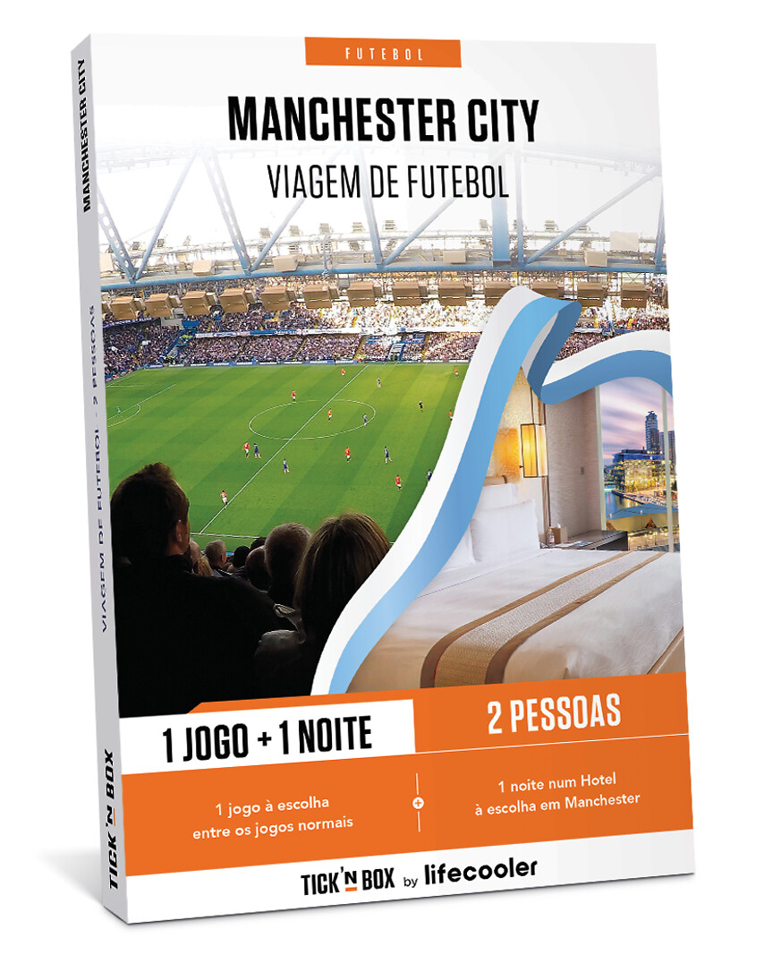 Manchester City Estadia - 1 jogo + 1 noite