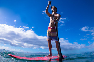 Experiência de Stand Up Paddle para 1 em Nazaré Water Fun em Nazaré (Leiria)