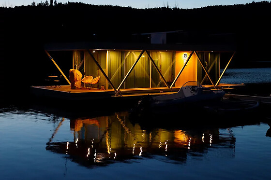 Uma noite em Barco para 2 Floating Álvaro em Oleiros (Castelo Branco)