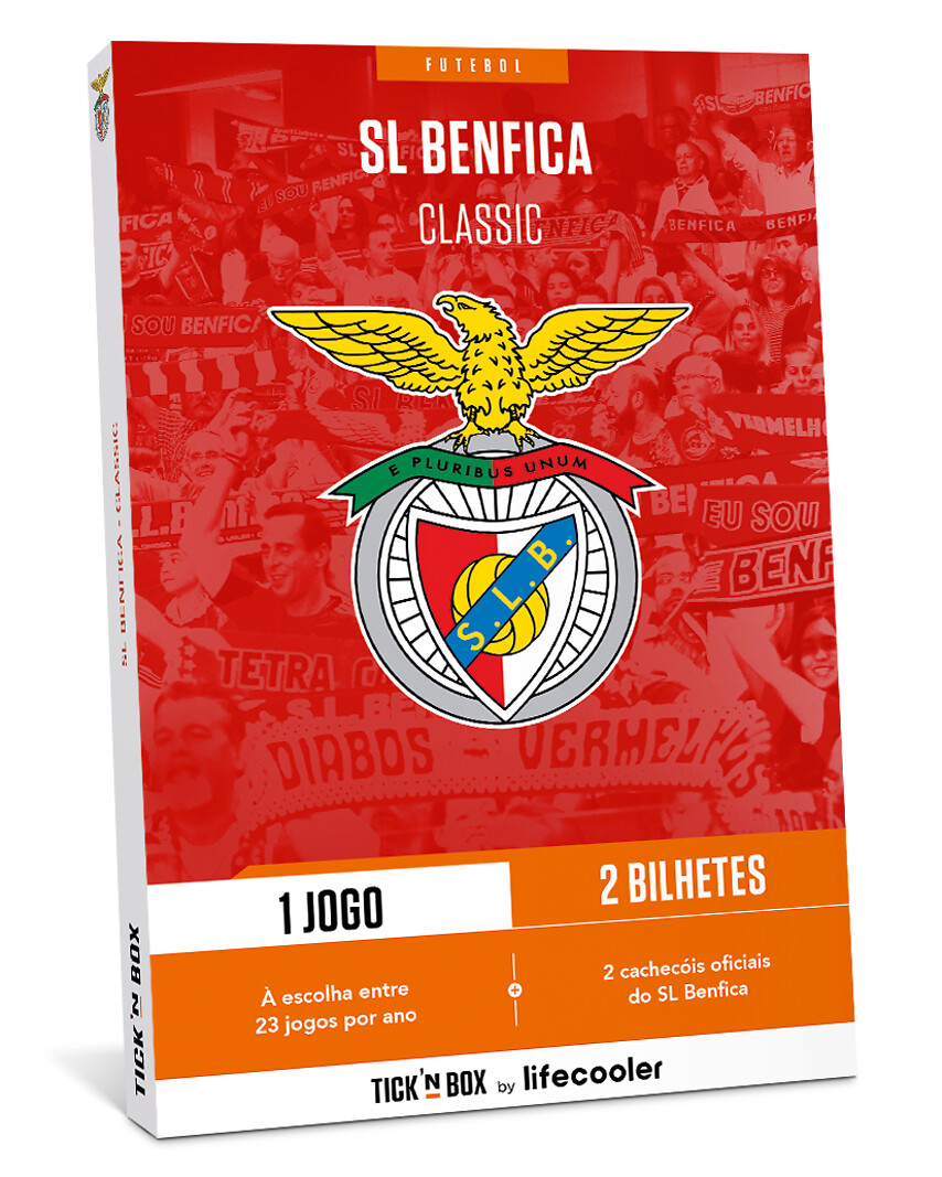 SL Benfica Classic - 2 bilhetes