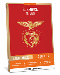 SL Benfica Premium - 2 bilhetes + museu