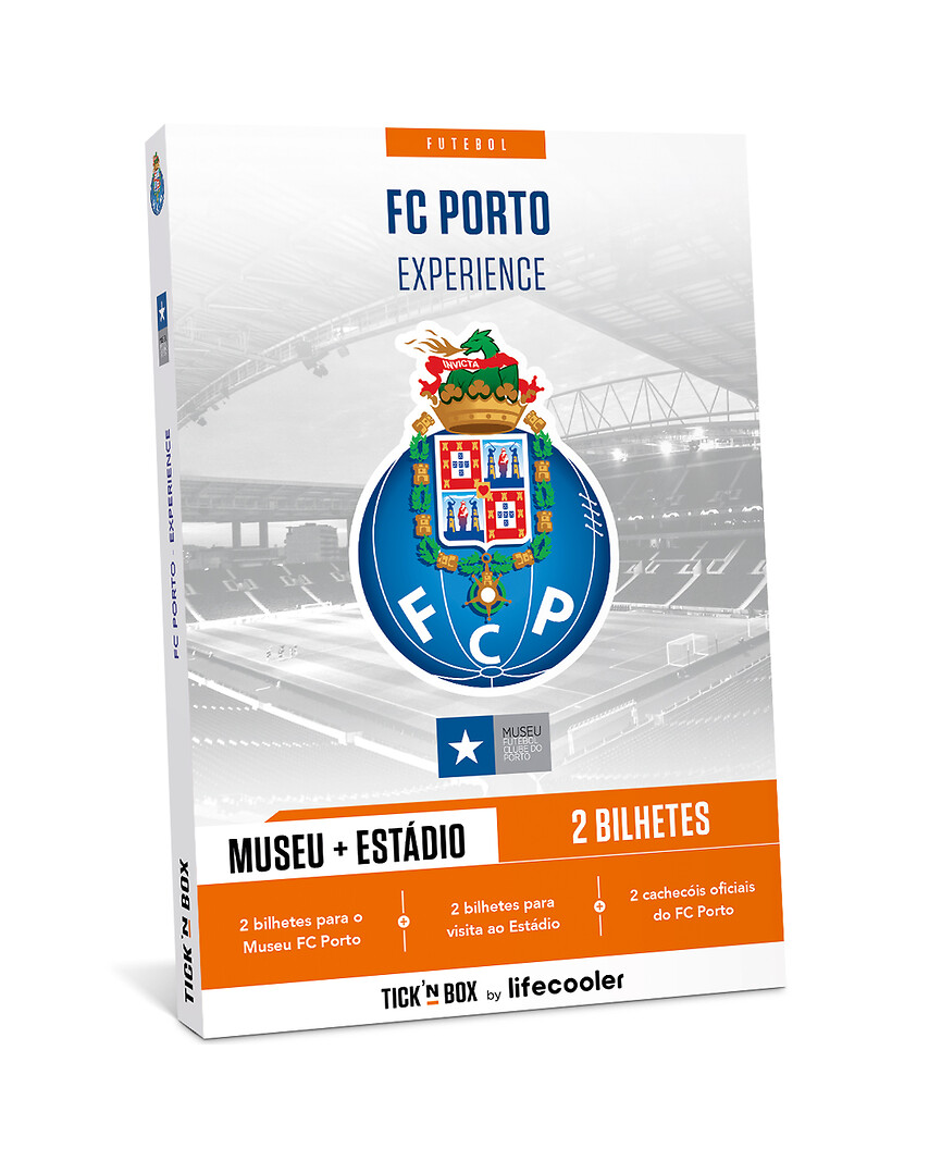 FC Porto Experience - 2 bilhetes estádio + museu