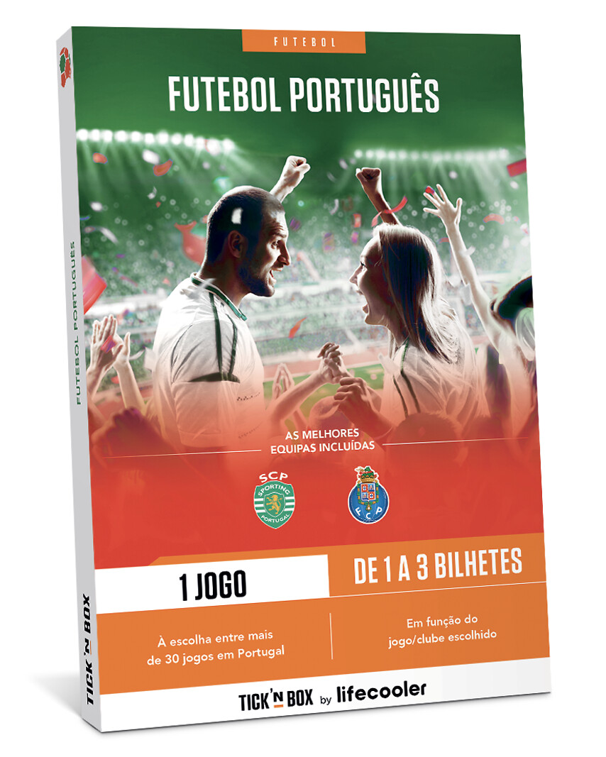 Futebol Português - 1 a 3 bilhetes