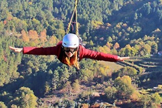 Dia de aventura a 2: paintball, fantasticable, salto negativo | Pena Aventura Park (Vila Real)