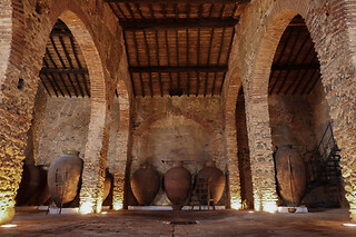Uma prova do aparadinho para 2 em Cella Vinaria Antiqua by Honrado Vineyards em Vidigueira (Beja)