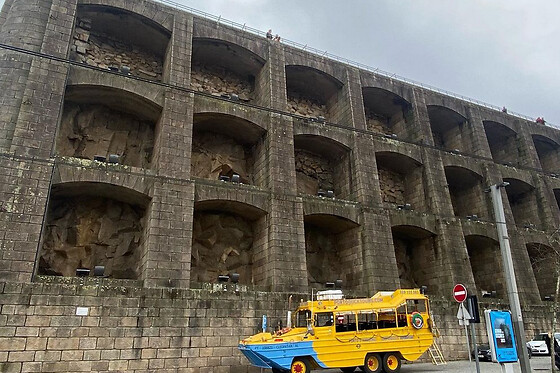 Um passeio turístico em anfíbio para 2 em Porto Duck Tours em Vila Nova de Gaia (Porto)