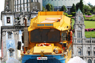 Um passeio turístico em anfíbio para 2 em Porto Duck Tours em Vila Nova de Gaia (Porto)