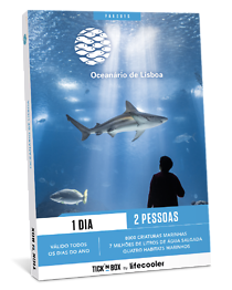 Oceanário de Lisboa - 2 bilhetes