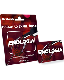 Cartão Experiência Enologia