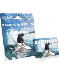 Cartão Experiência Aventura
