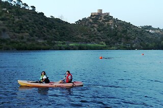 Canoagem noturna + Buffet de petiscos na Praia Fluvial do Alamal | Para 4 - 4h | GaviAdventure