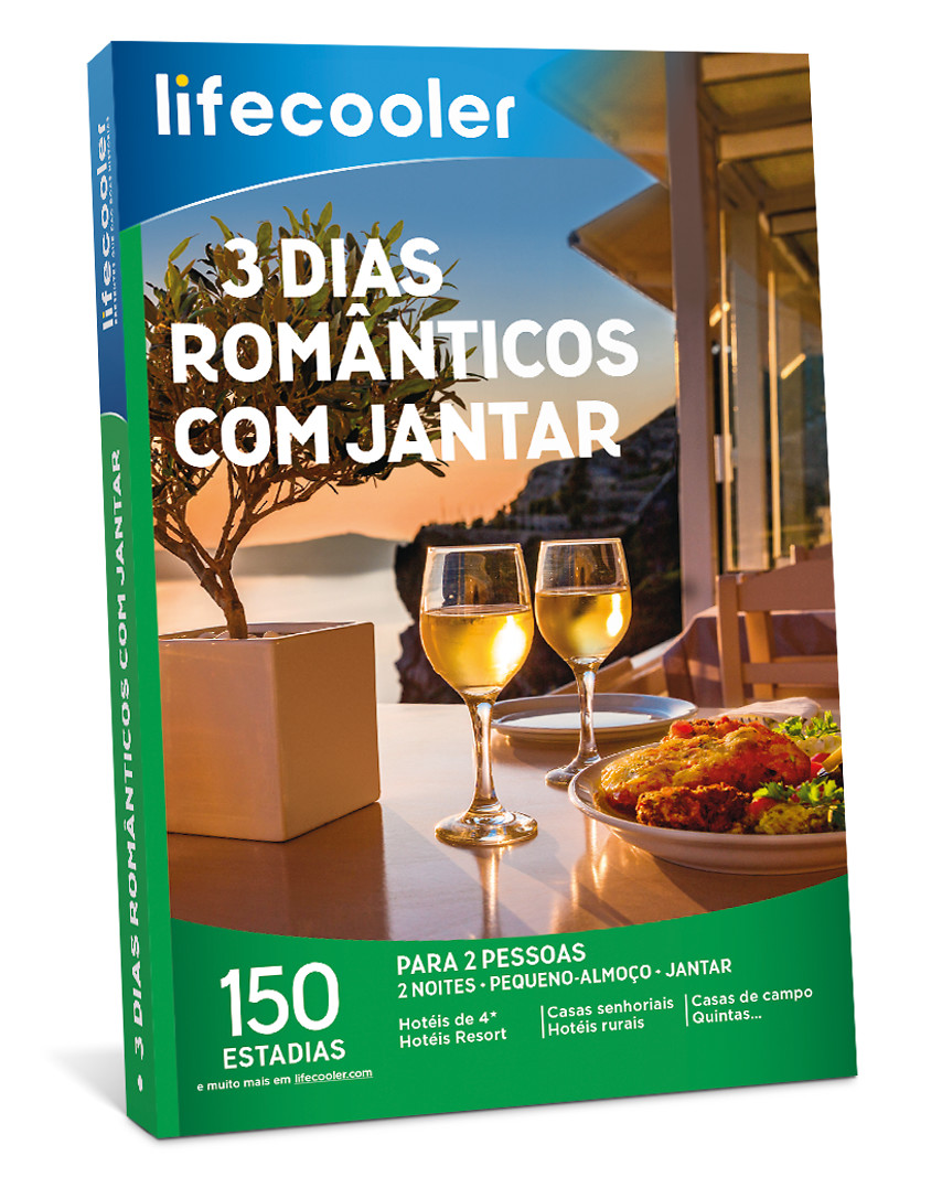 3 dias românticos com jantar