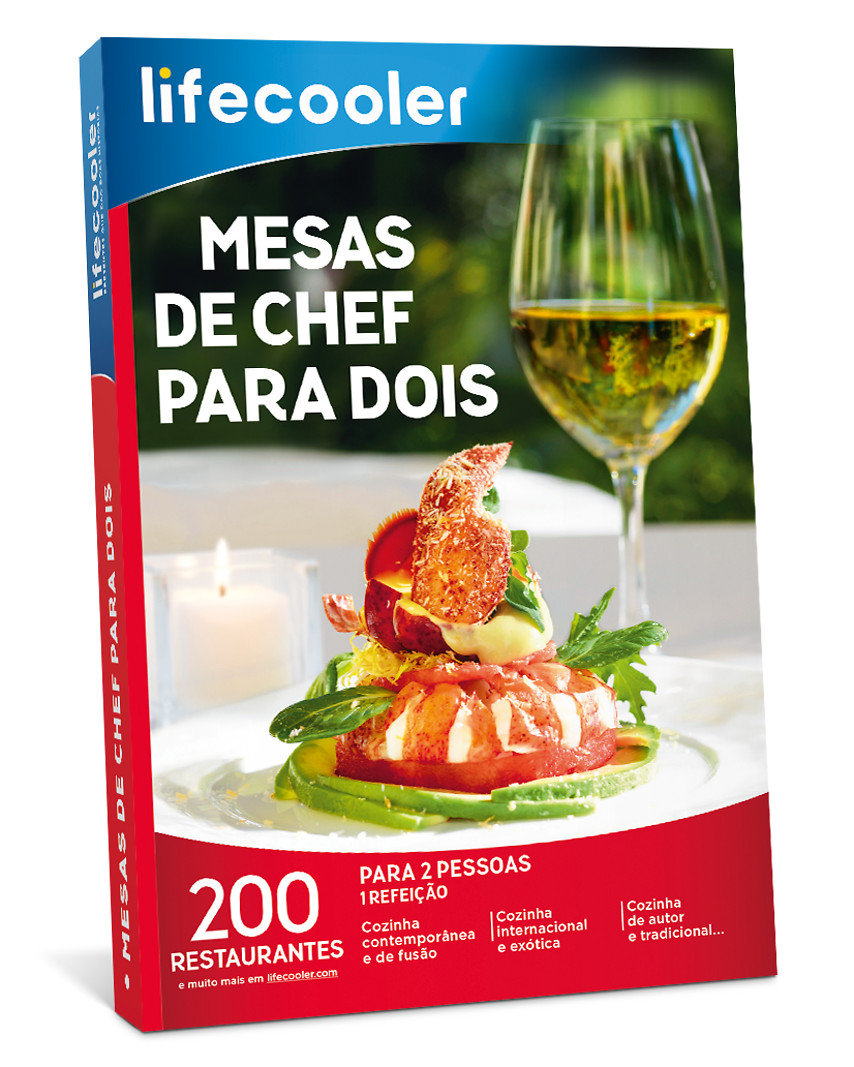Mesas de chef para dois
